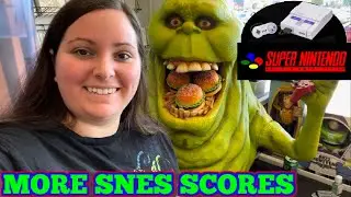 VIDEOGAME STORE IN MARYLAND - RETRO REPLAY - GHOSTBUSTERS STOPPED BY - Full SNES Set 292/721!