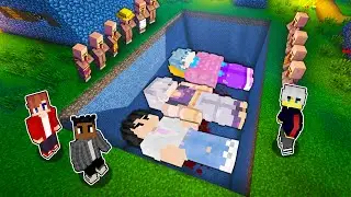 We Found A Scary Buried SAJA BOYS in Minecraft!