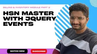 Billing Software Part 2. HSM Master and jQuery Event. Kaizen Framework. Low Code Platform.