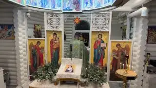 2️⃣9️⃣ січня, четвер 34-го тижня після 50-ці Божественна Літурґія за переселенців, біженців Молебень