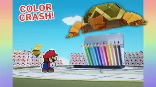 Paper Mario Color CRASH! Origami King Part 2
