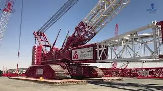 Terex Demag CC8800-1 BoomBooster Integrated Logistics