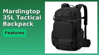 REVIEW (2025): Mardingtop 35L Tactical Backpack. ESSENTIAL details.