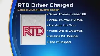 RTD Driver Thomas Kremer Charged In Deadly Crash