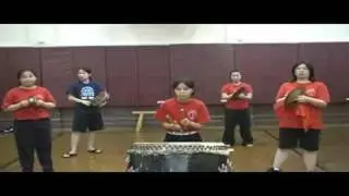 New York Hung Sing Kwoon girl drumming