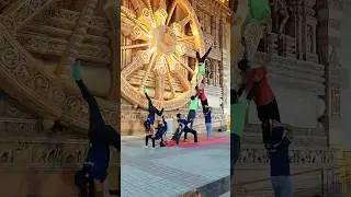 Experience the Thrills of the Acrobat Show Sai Teerth Theme Park #saibaba #shridi #maharashtra