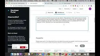 How to get twitter app keys ID and Secret