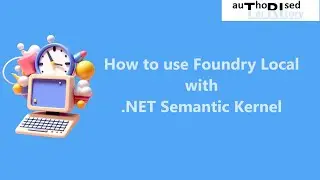 How to use Foundry Local with .NET Semantic Kernel