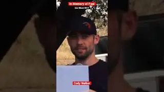 IN MEMORY OF PAUL: GIVE AWAY!!! #fuelfest #fastandthefurious #codywalker #cars #carslover #shorts