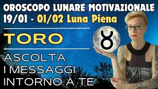 ♉ Toro Oroscopo Lunare 🌕 Ascolta i messaggi intorno a te - Lettura con Oracoli