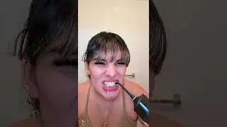 I Finally Tried the VIRAL amazon find! Is It Worth the Hype? #mysmile #viral #oralcare #waterflosser