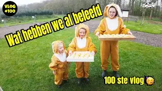 Jubileum de 100ste vlog 🥳 met pasen #100