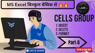 ✅ Excel Cells Group Explained | Format, Insert & Delete!
