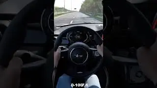 Mini Cooper 136HP  Acceleration 0-100