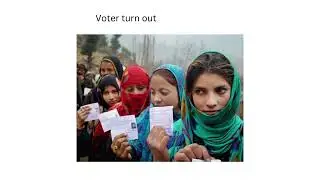 Highest Voter turn out recorded in Jammu & Kashmir