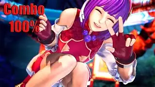 KOF XV ATHENA COMBO 100%