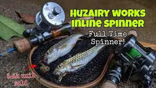 Trip casting ikan tengas di kawasan air terjun menggunakan inline spinner huzairy works
