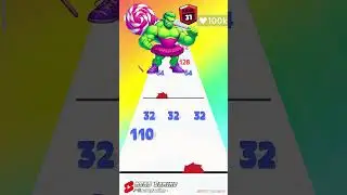 RANK NUMBER UP Hulk Number Master 💯 #shorts #numbermaster #funnyvideo #norugaming #numberrun