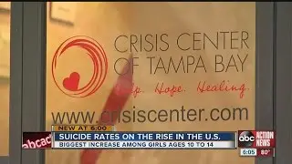 CDC: US Suicide rates way up, especially among young women