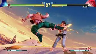 STREET FIGHTER V Ryu vs Nash