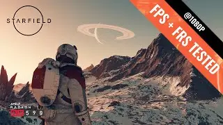 Starfield    i7 4770 + RX 590 8G FPS + FSR TESTED (2023)