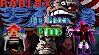 Roblox|One Piece Prime|Mihawk Vs Buggy
