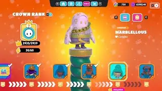 Fall Guys: UNLOCKING Crown Rank 53 TODAY!! Customs After