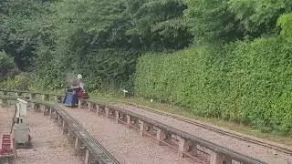 Ruddington NSMEE 5 inch gauge Polly Roger's first run