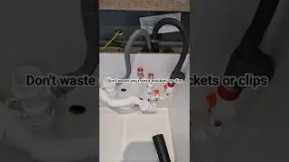 Используйте транспортировочные кронштейны и зажимы для посудомоечной машины с пользой! #AEG #Wren #Wrenovation #diy #dishwasher