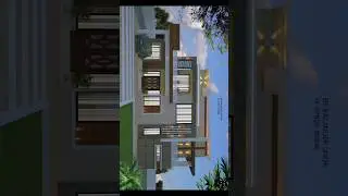 50x50 Modern House Elevation 🏡 Designing hut