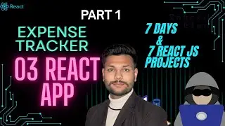 Expense Tracker App in React 💰 | Project Introduction | Day 3 | Part 1 | React Series | EnginearG