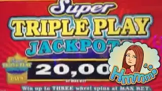 ☑️Super Triple Play Jackpots🎰🎰🎰 $4-$5 Max Bet 2022-01 @palacasinosparesort #videopoker