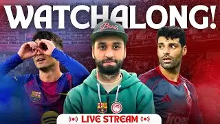 Barcelona vs Olympiacos | UEFA Champions League 2025/26 | Matchday 3 | Live Watch Along