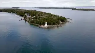 Canada Tobermory drone tour