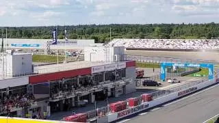DTM Moscow Saturday race start