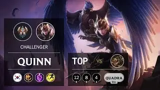 Quinn Top vs Renekton - KR Challenger Patch 9.23