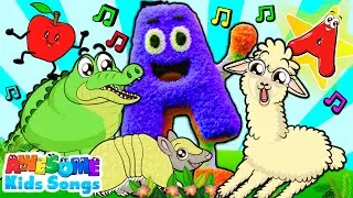 Буква А! 🔊 Азбука и слова для малышей и малышей