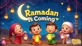 Ramadan Is Coming 🌙 | Beautiful Islamic Kids Rhyme | Rhyme and Shine