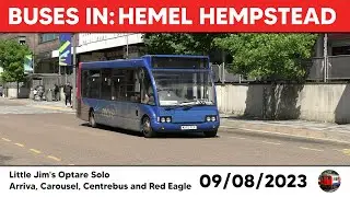 Buses in Hemel Hempstead 09/08/2023