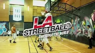 Highlights LA Streetball Challenge The World Team VS The HOB Team - Clips 7