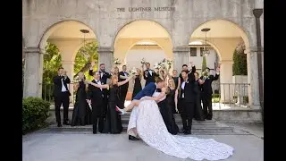 Francis and Nick get married at The Lightner Museum in St. Augustine