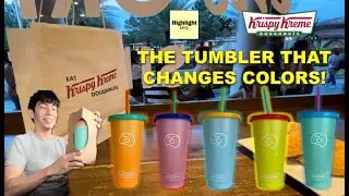 2022 Krispy Kreme Limited Edition Color Changing Tumblers (Krispy Kreme Philippines)
