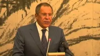 Неофициальный перевод с английского Выступление Министра иностранных дел России С.В.Лаврова в ходе..