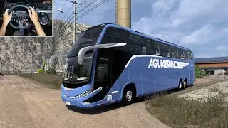 ETS2 1.55 | Smooth Driving Marcopolo G8 1600 LD | Most dangerous road | Euro Truck Simulator 2
