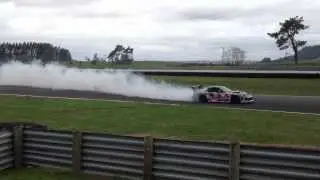 Mad Mike Whiddett testing his quad rotor RX7 - Part 1