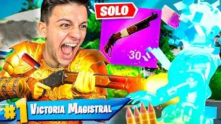 EL RETO DE LA ESCOPETA DE PALANCA EN FORTNITE | Ampeterby7