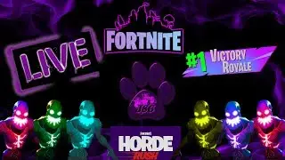 JSUDS LIVE: Fortnite- Horde Rush *Victories* *Final Boss*