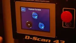 M&R D-SCAN Scanning UV LED Screen Exposure System from DCC