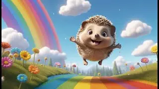 Sonic Mini Hedgehog Bounced on a Rainbow | Kids Songs & Nursery Rhymes