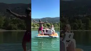 Floating Dock Chill Session &mdash; Pop Up Dock in Canada